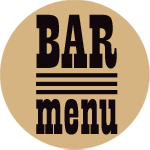 Barroom menu.