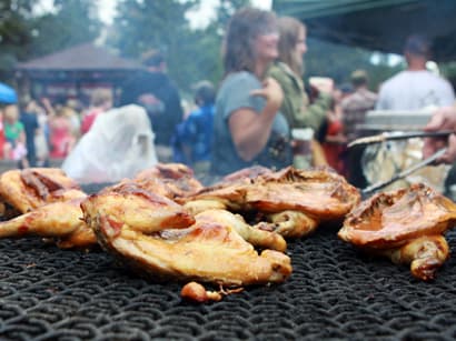 Grilled Chicken - Gold Hill Inn