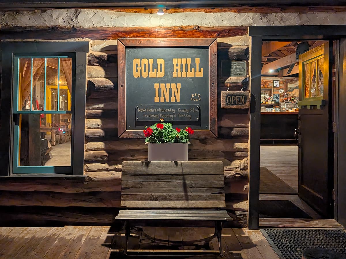 Gold Hill Inn Front Door