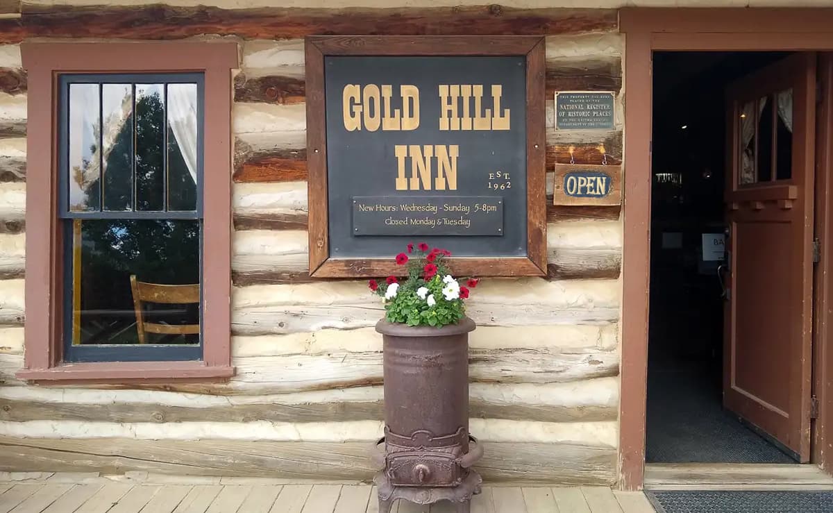 Gold Hill Inn Front Door