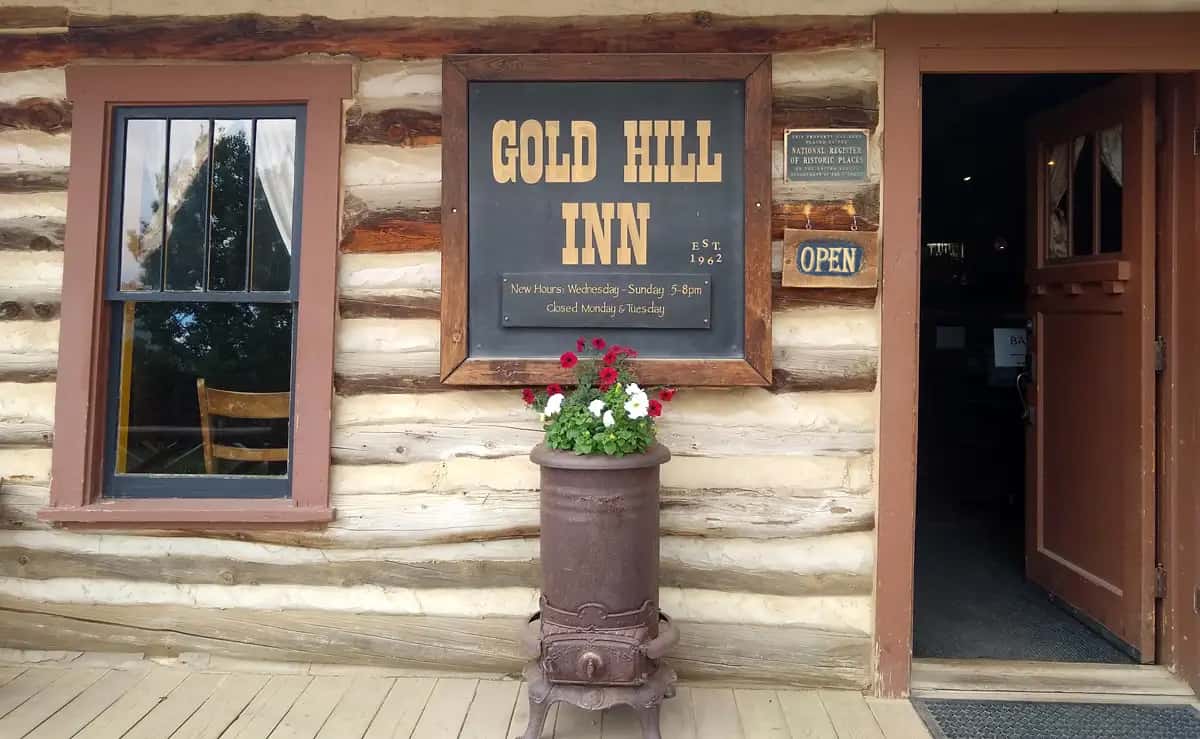 Gold Hill Inn Front Door